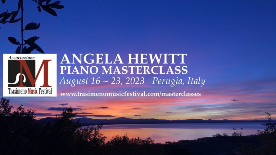 Angela Hewitt Piano Masterclass 2023